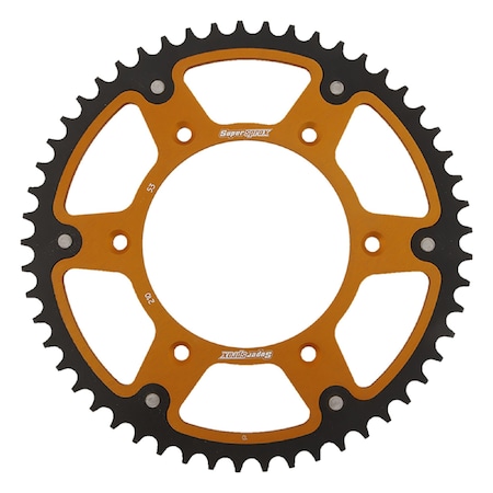 Supersprox Gold Stealth Sprocket For Honda CR125R 1983-2007, CRF230M 2009 RST-210-53-GLD